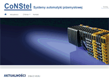 Tablet Screenshot of constel.pl